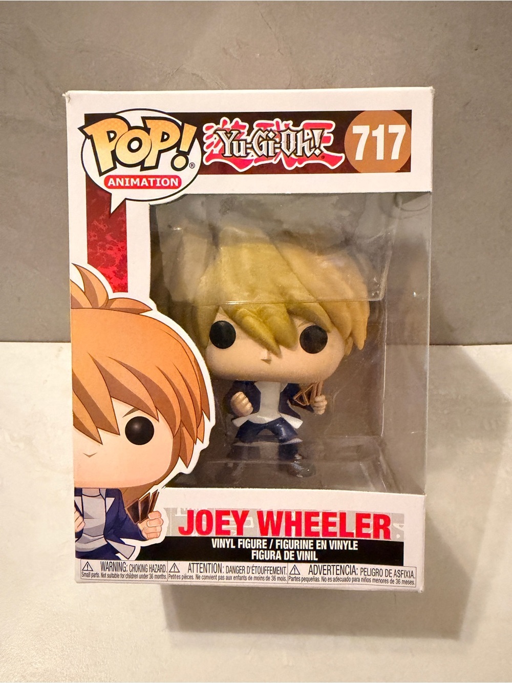 Funko POP! Animation Anime Yu-Gi-Oh! Joey Wheeler #717 Vinyl Figure New